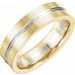 Grooved Comfort-Fit Flat Band