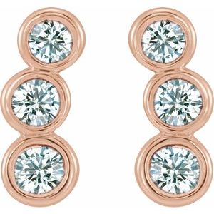 Three-Stone Ear Climbers