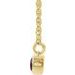 Accented Bezel-Set Necklace or Center