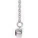 Accented Bezel-Set Necklace or Center