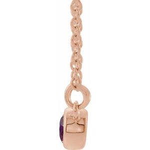 Accented Bezel-Set Necklace or Center