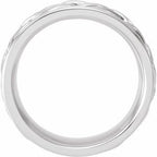 Hand-Woven Comfort-Fit Flat Band
