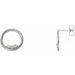 Accented Circle Earrings