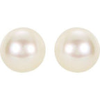 Pearl Stud Earrings