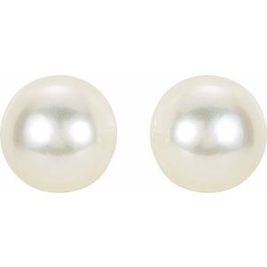 Pearl Stud Earrings