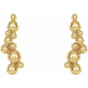 Beaded Ear Climbers
