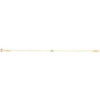 Bezel-Set Link Bracelet