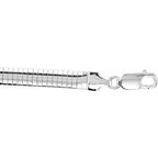 6 mm Domed Omega Chain