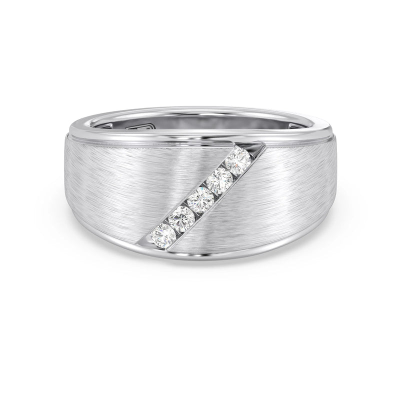 NFL Men's Diamond Band - 14K White Gold image