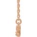 Infinity-Inspired Bar Necklace or Center