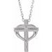 Youth Cross with Heart Necklace or Pendant