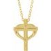 Youth Cross with Heart Necklace or Pendant