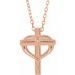 Youth Cross with Heart Necklace or Pendant