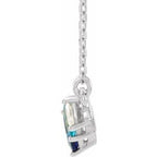 Curved Bar Necklace or Center