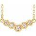 Bezel-Set "V" Necklace or Center