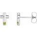 Accented Cross Earrings
