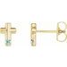 Accented Cross Earrings
