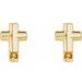 Accented Cross Earrings