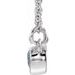Accented Bezel-Set Necklace or Center