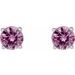 Round 4-Prong Lightweight Stud Earrings