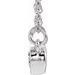 Accented Bezel-Set Necklace or Center