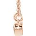 Accented Bezel-Set Necklace or Center