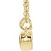 Accented Bezel-Set Necklace or Center