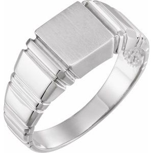 Square Signet Ring
