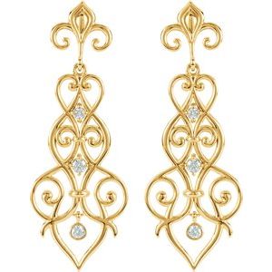Fleur-de-lis Earrings