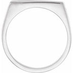 Rectangle Signet Ring
