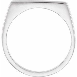 Rectangle Signet Ring