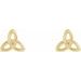 Celtic-Inspired Trinity Earrings
