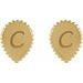 Engravable Beaded Earrings