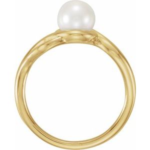 Pearl Freeform Ring