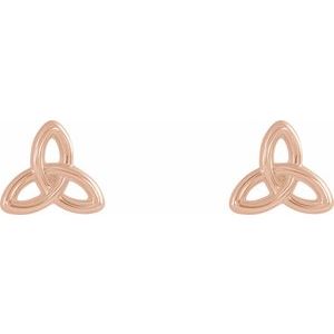 Celtic-Inspired Trinity Earrings