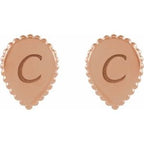 Engravable Beaded Earrings
