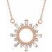 Accented Circle Necklace or Center
