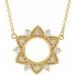 Accented Necklace or Center
