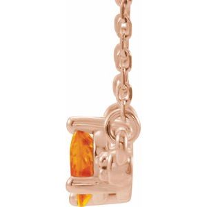 Accented Bar Necklace or Center