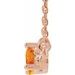 Accented Bar Necklace or Center