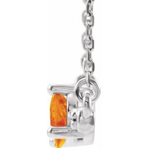Accented Bar Necklace or Center