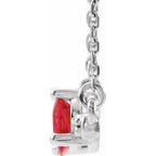 Accented Bar Necklace or Center