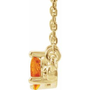 Accented Bar Necklace or Center
