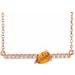 Accented Bar Necklace or Center