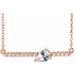 Accented Bar Necklace or Center
