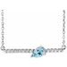 Accented Bar Necklace or Center