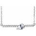 Accented Bar Necklace or Center