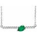 Accented Bar Necklace or Center