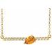 Accented Bar Necklace or Center