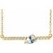 Accented Bar Necklace or Center
